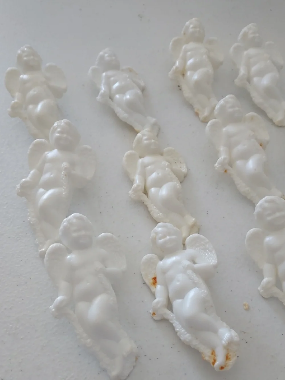 Wilton White Angels Cherub Cake Decorations Wedding Decorations
